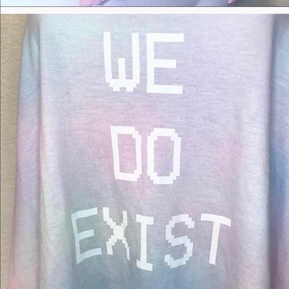 HP! Wildfox “WE DO EXIST” pastel halter top - Picture 7 of 7